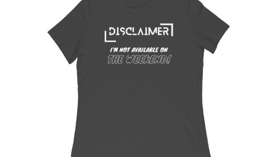 Women T-Shirt weekend
