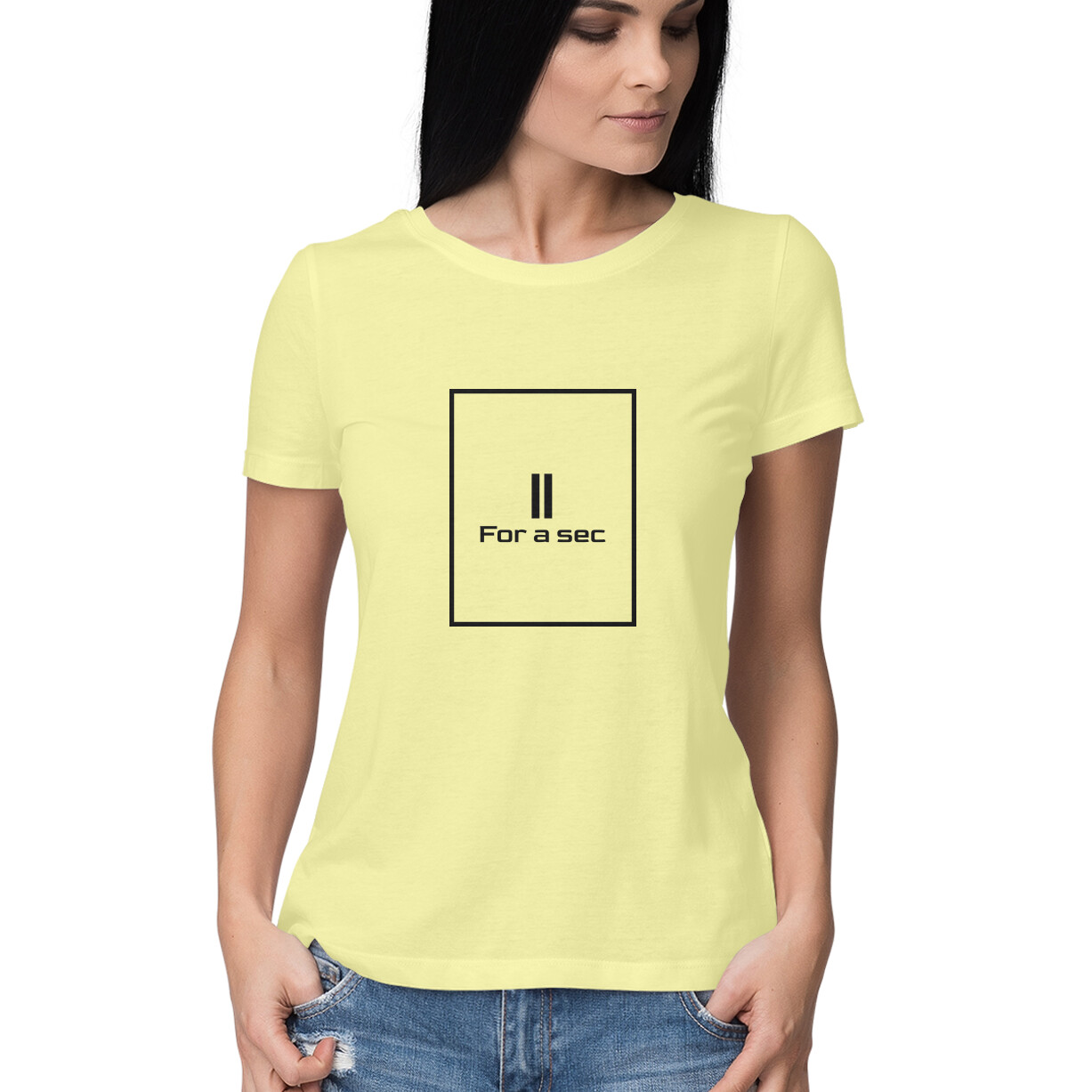 Women T-Shirt Hold for a Second - Image 11