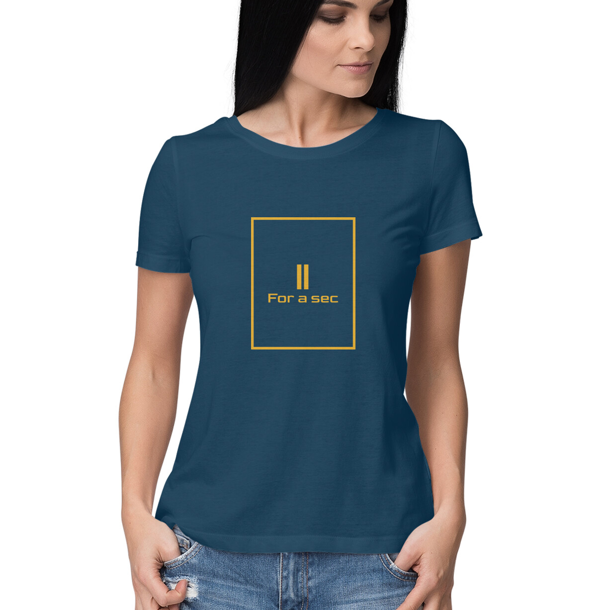 Women T-Shirt Hold for a Second - Image 21
