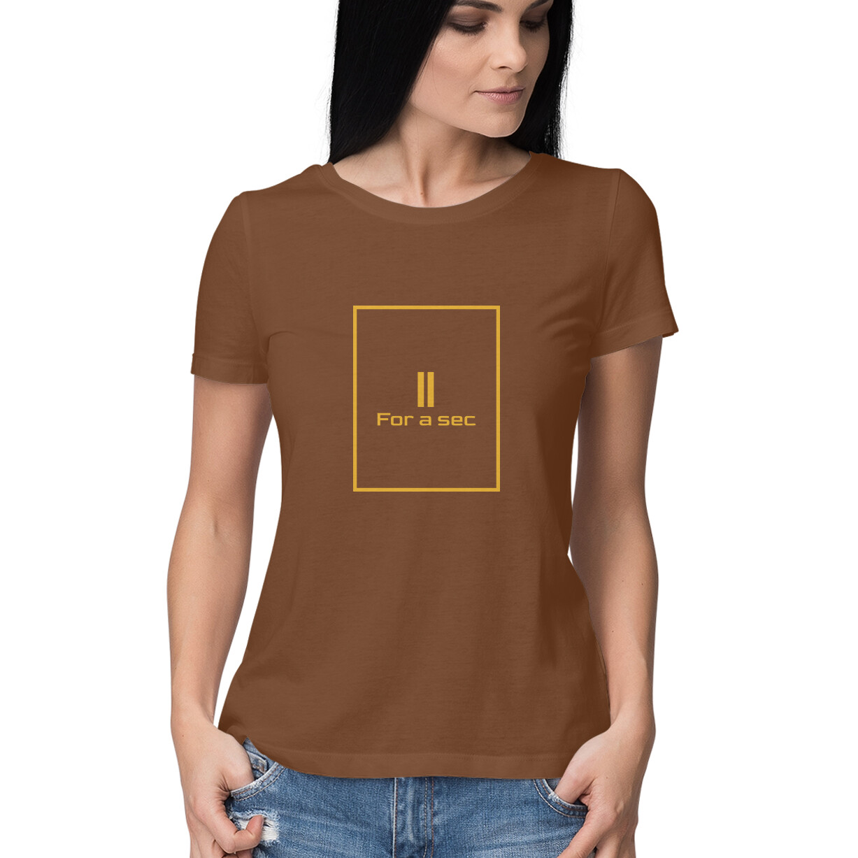 Women T-Shirt Hold for a Second - Image 29