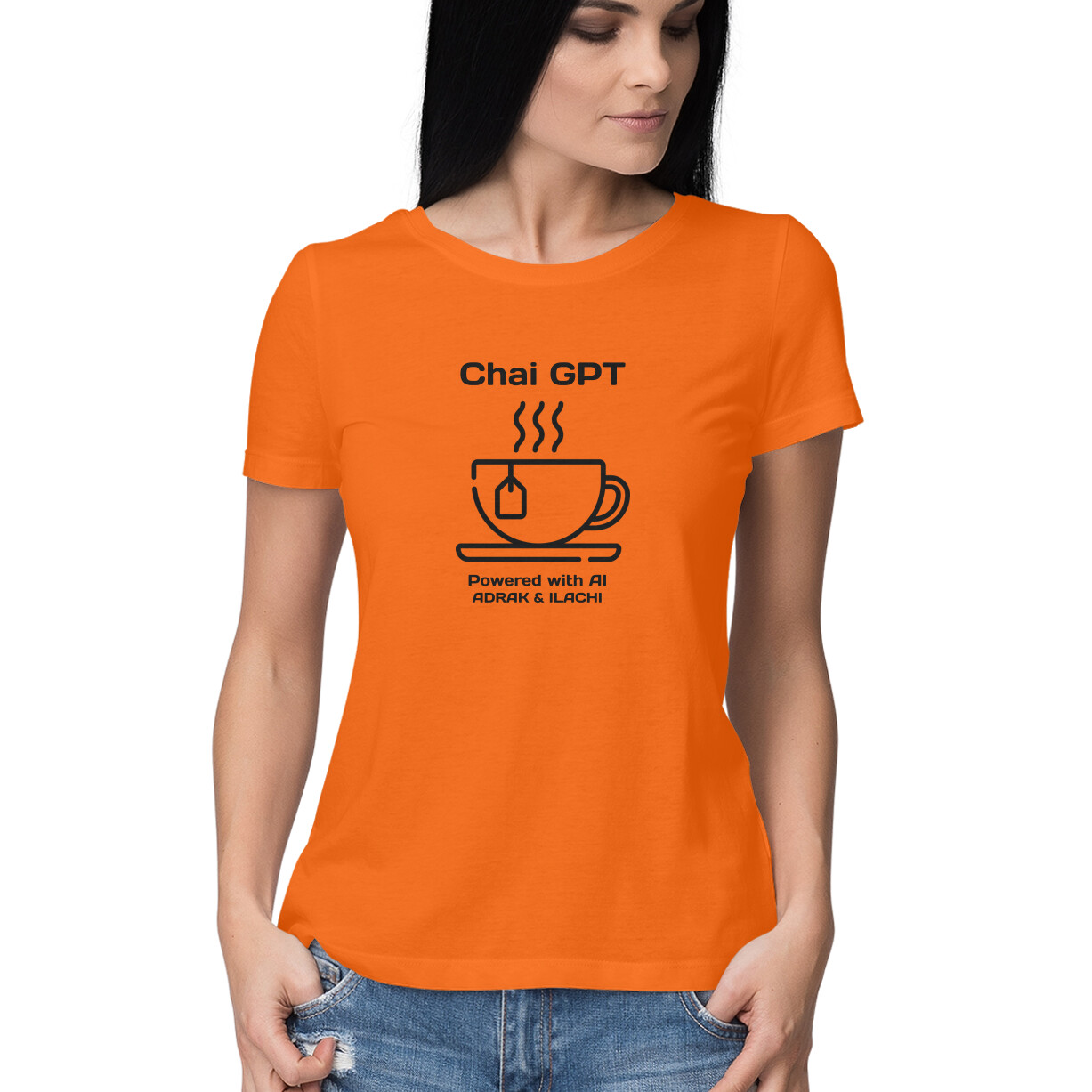 Women T-Shirt Chai GPT