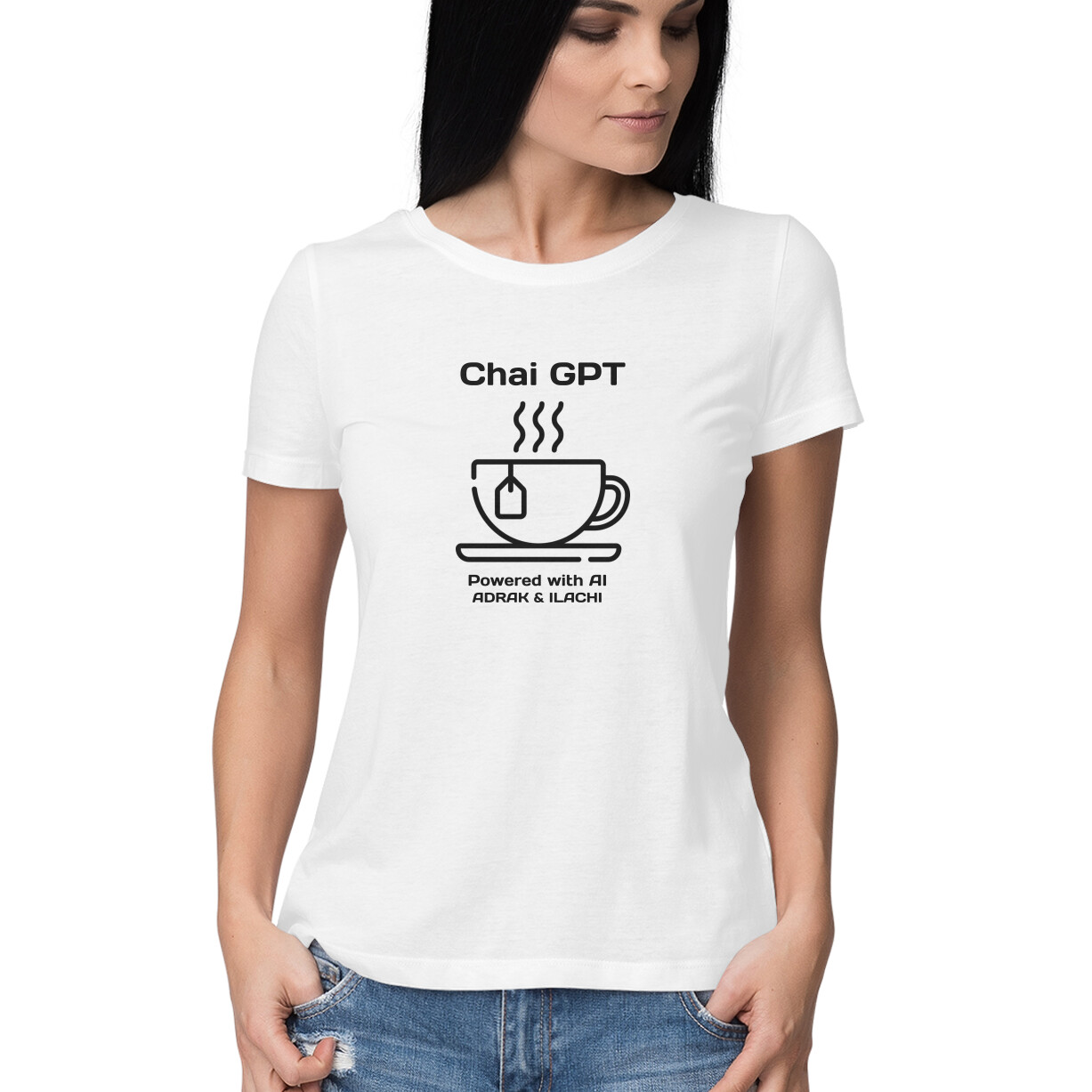Women T-Shirt Chai GPT - Image 3