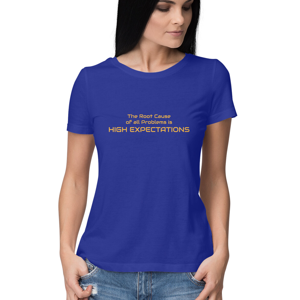 Womens T-Shirt The Root Cause of all Problems