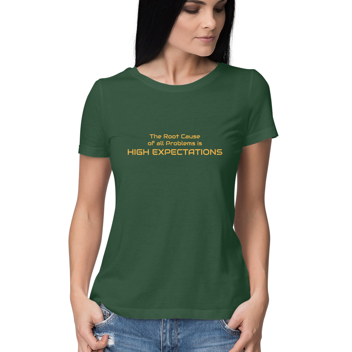 Womens T-Shirt The Root Cause of all Problems - Image 5
