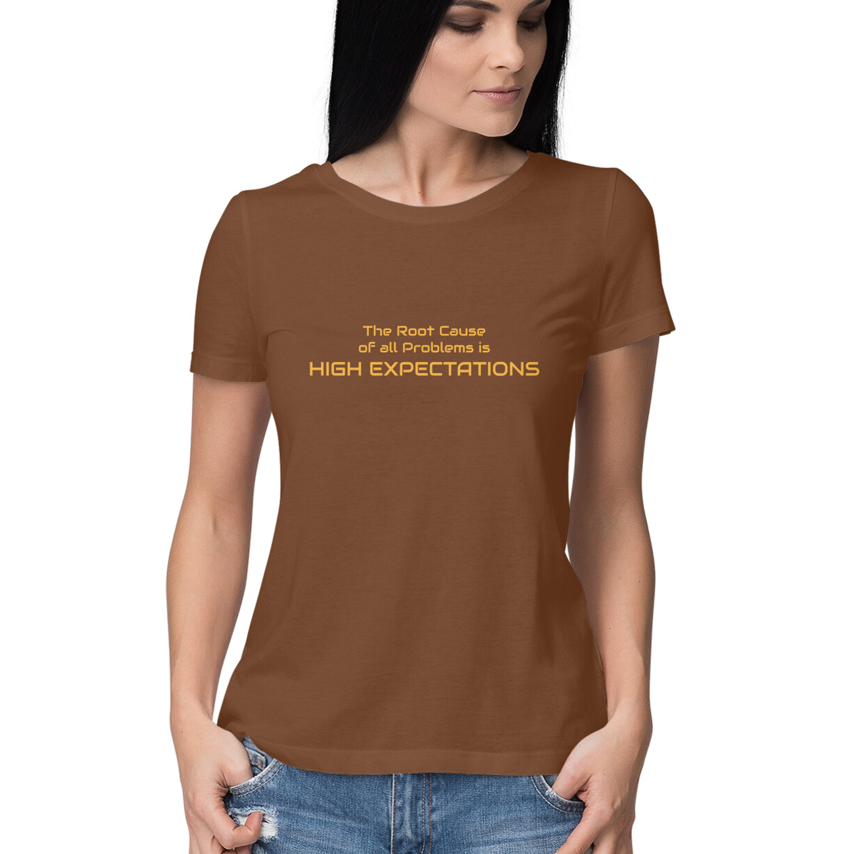 Womens T-Shirt The Root Cause of all Problems - Image 13
