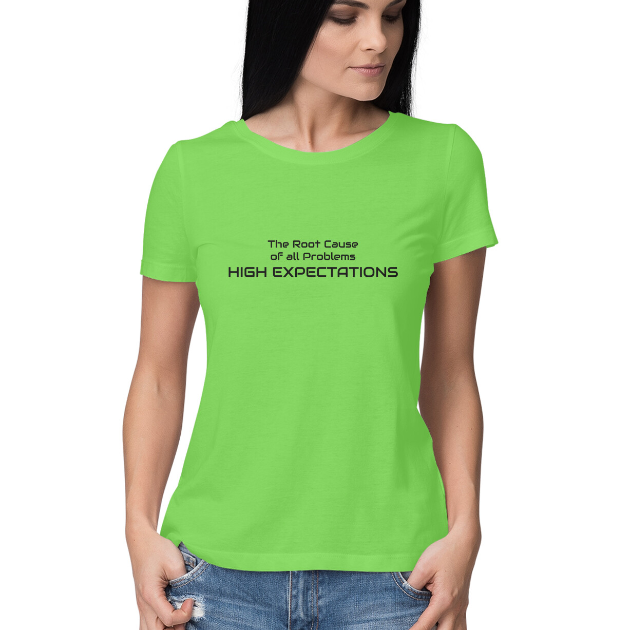 Womens T-Shirt The Root Cause of all Problems - Image 25
