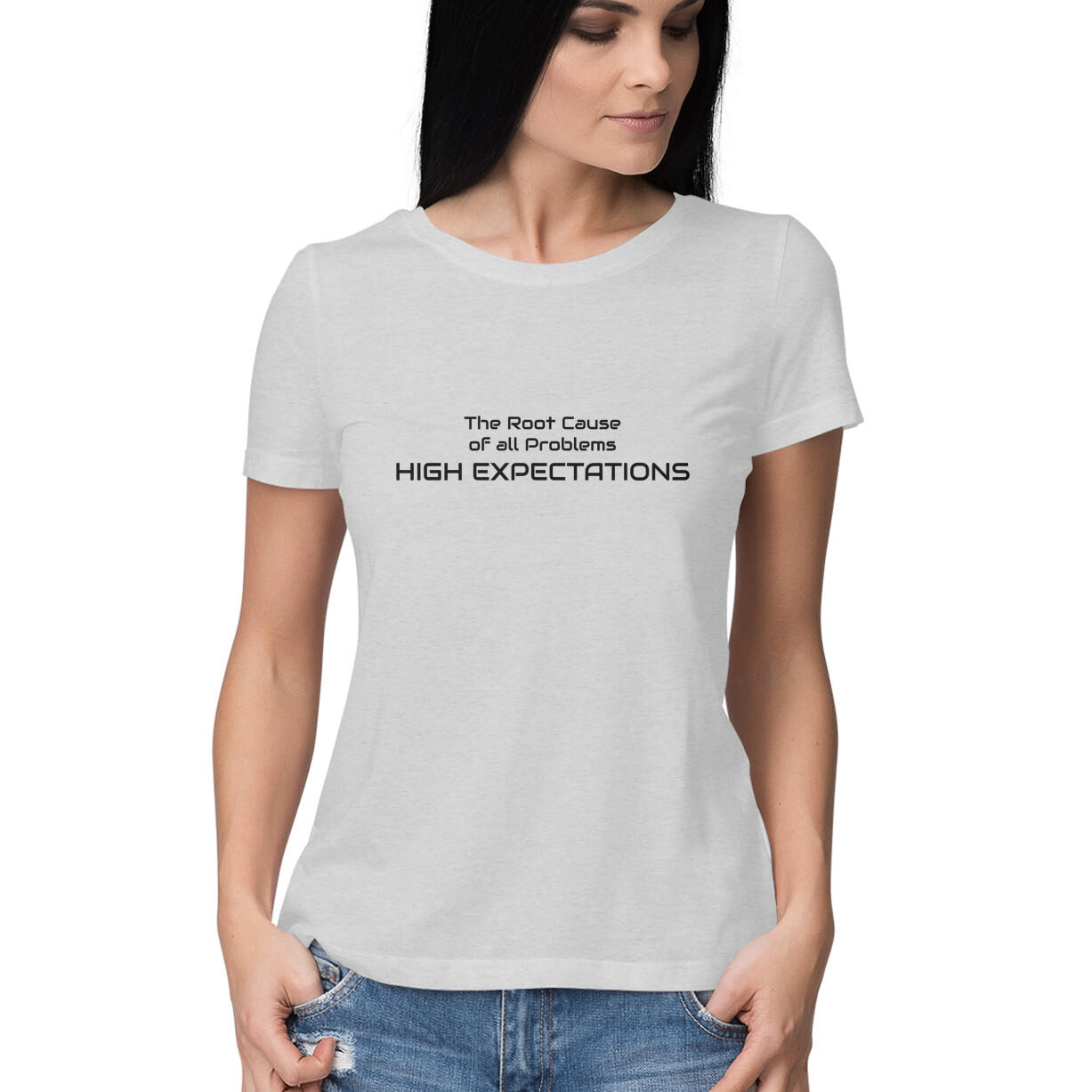 Womens T-Shirt The Root Cause of all Problems - Image 27