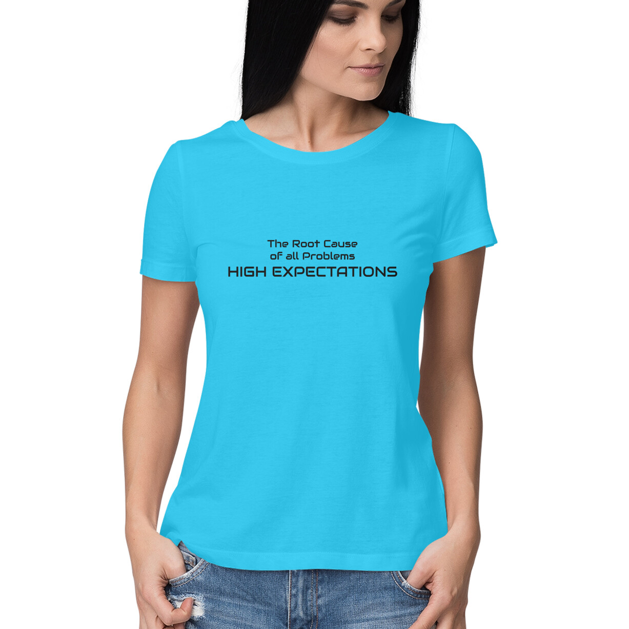 Womens T-Shirt The Root Cause of all Problems - Image 33