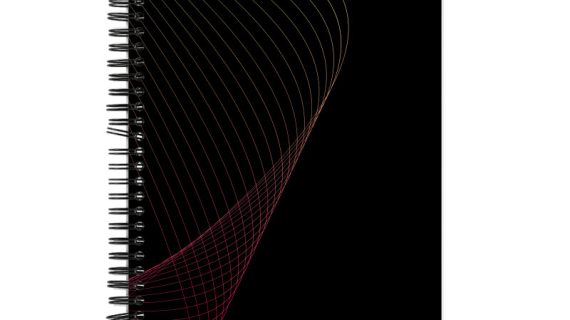 Notebook - Abstract lines