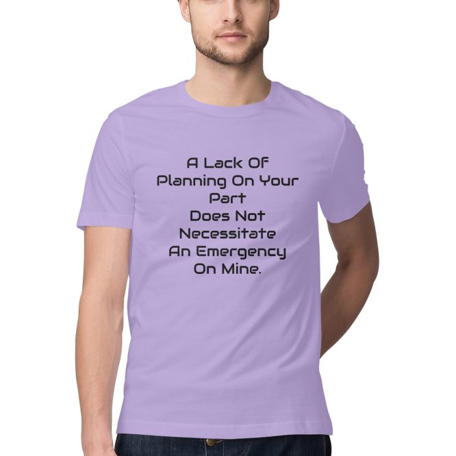 T-Shirt Lack of Planning - Image 13