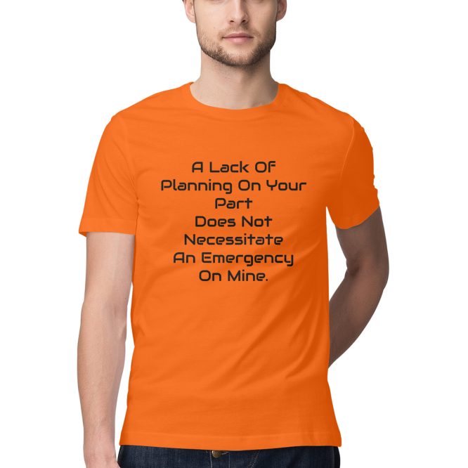T-Shirt Lack of Planning - Image 17