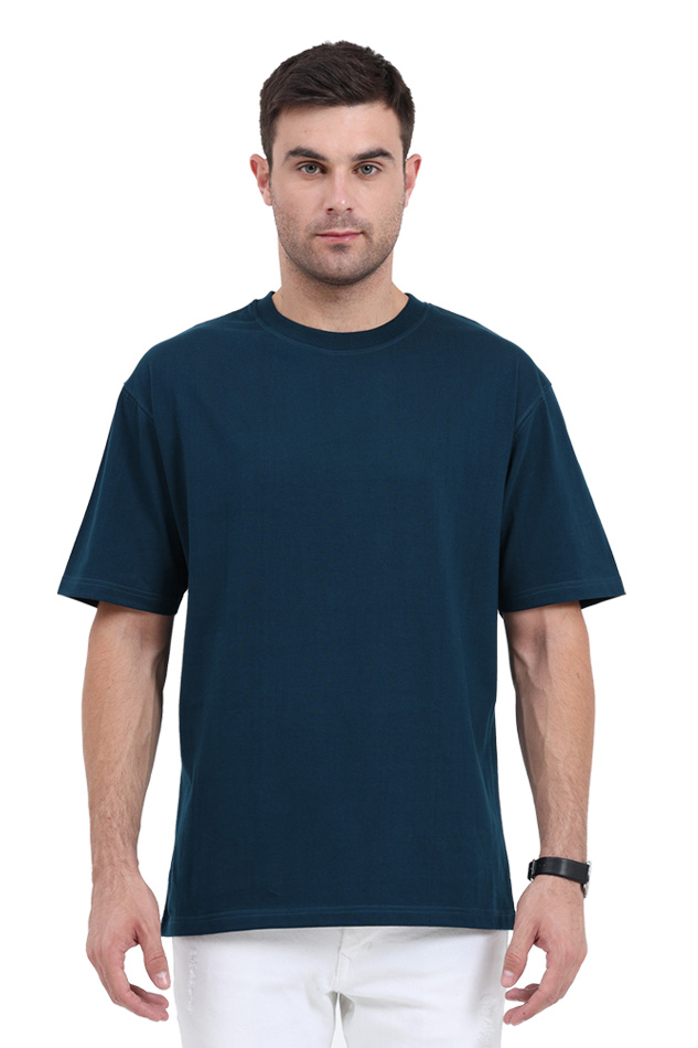 Solid Oversized T-Shirt - Image 5