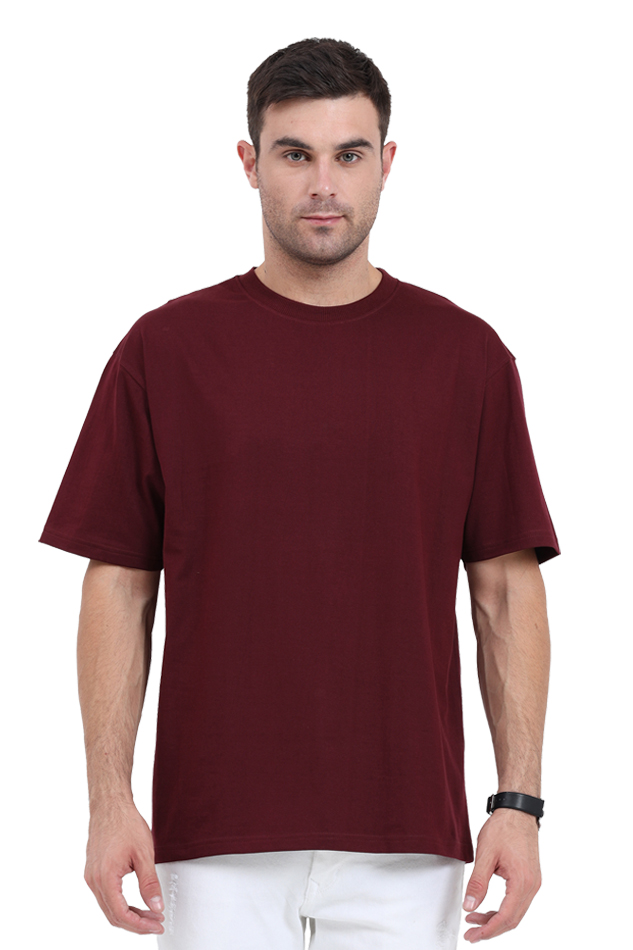 Solid Oversized T-Shirt - Image 8