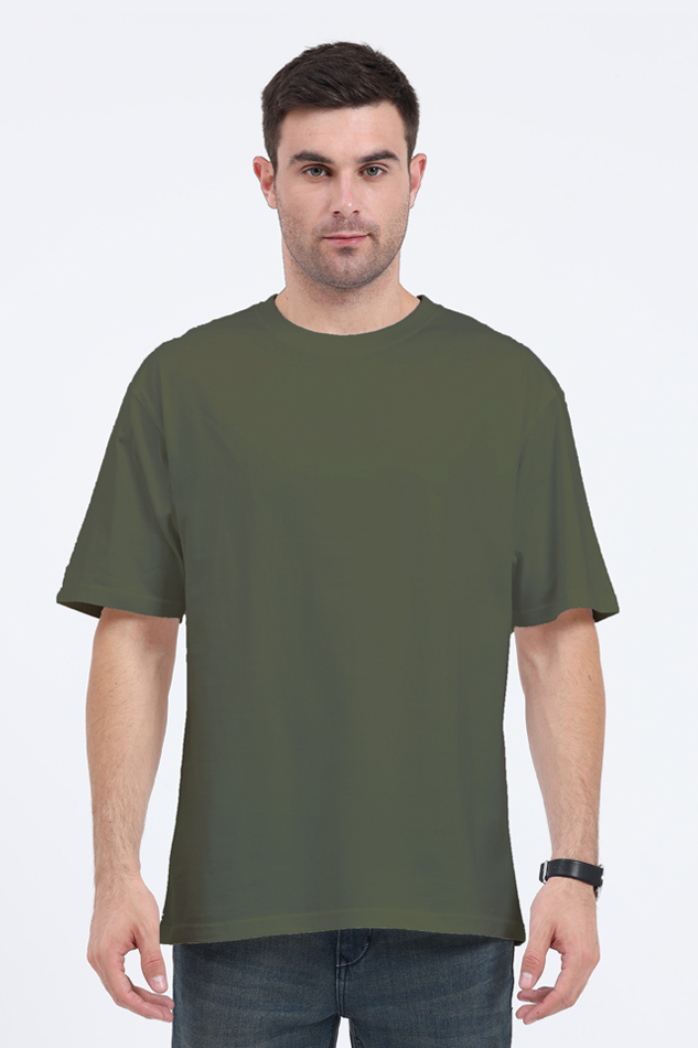 Solid Oversized T-Shirt - Image 4