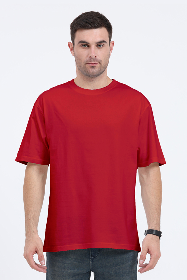 Solid Oversized T-Shirt - Image 9