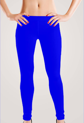 Blue Leggings
