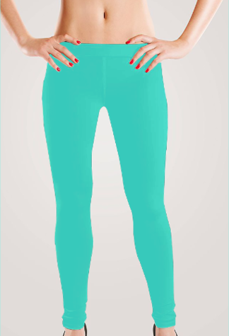 Turquoise Leggings