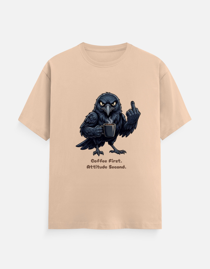 Coffee First Unisex Classic Crew T-Shirt